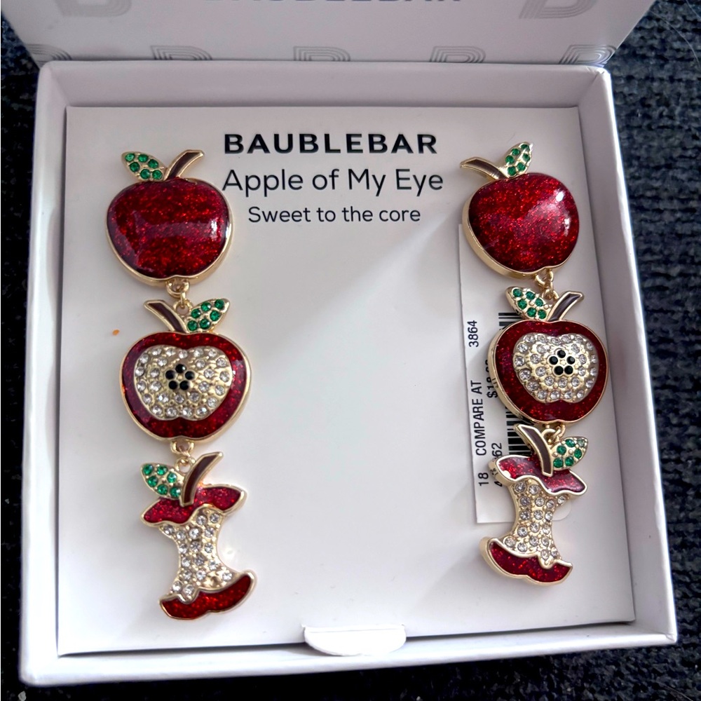 Baublebar Apple Earrings